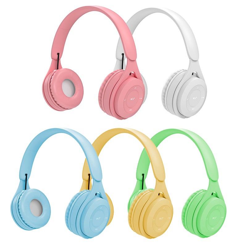 Headphone Macaron Wireless Y08 /Stn 36 Bluetooth Headphone Macaron Y-08 /Stn 36