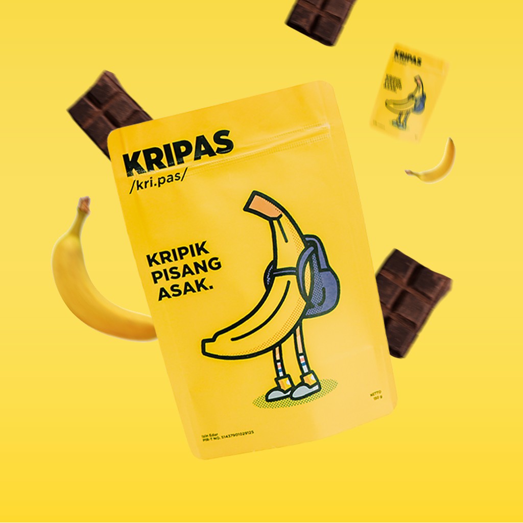 

KRIPAS - KERIPIK PISANG ASAK 150g