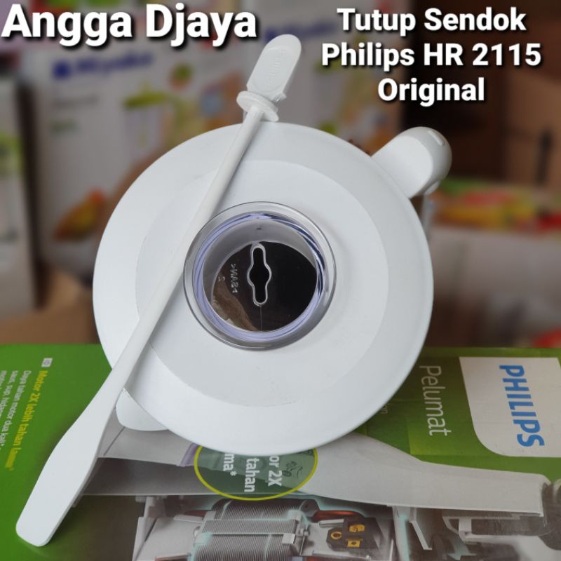 Tutup dan sendok Blender Philips Original