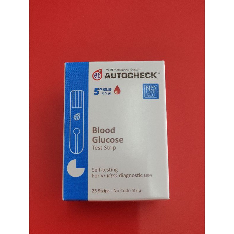 Strip autocheck glucose isi 25