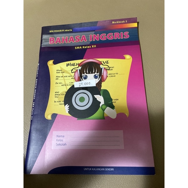 BAHASA INGGRIS BPK PENABUR Kelas 12 XII SMA 3, Workbook 5