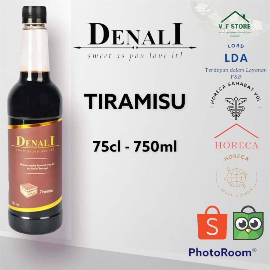 

Syrup Denali Rasa Tiramisu 750ml