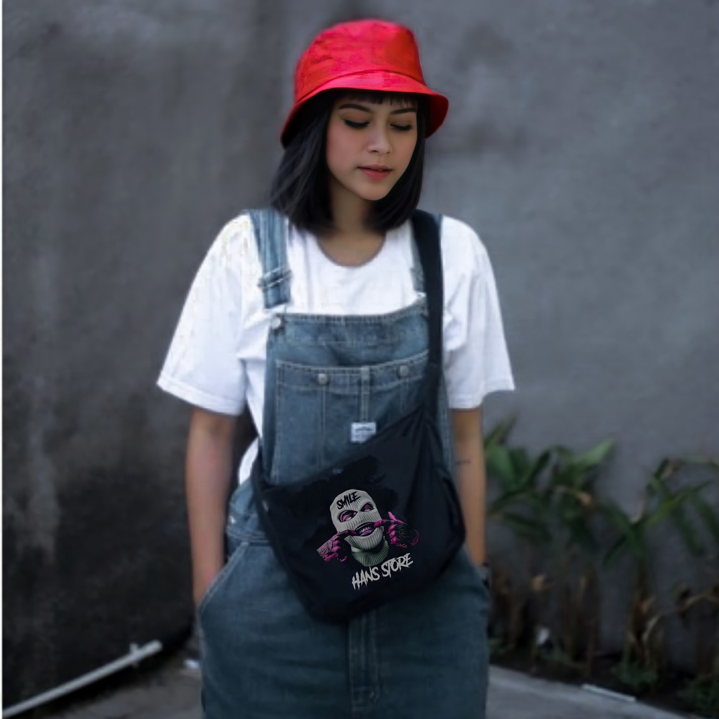 [ BS03] Sling Bag-Tas Slempang Aesthetic Pria wanita Terbaru Original