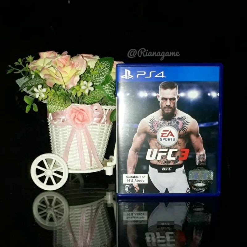 BD Kaset PS4 UFC 3 Bekas Second Mulus