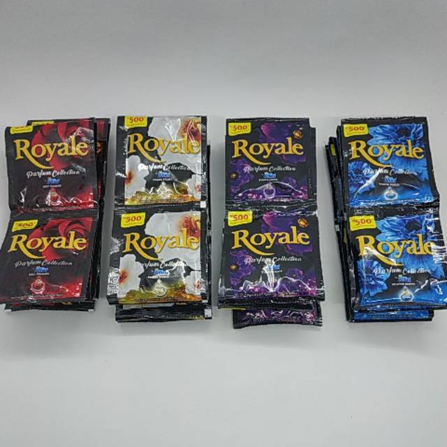 Royale Soklin pewangi Pakaian Sachet 12x15ml | Shopee