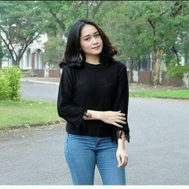 Sweater rajut rawis