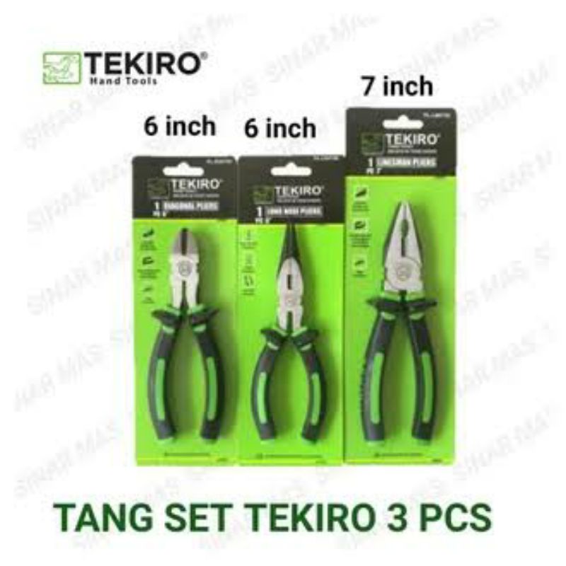 KUNCI TANG TEKIRO SET 3 PCS