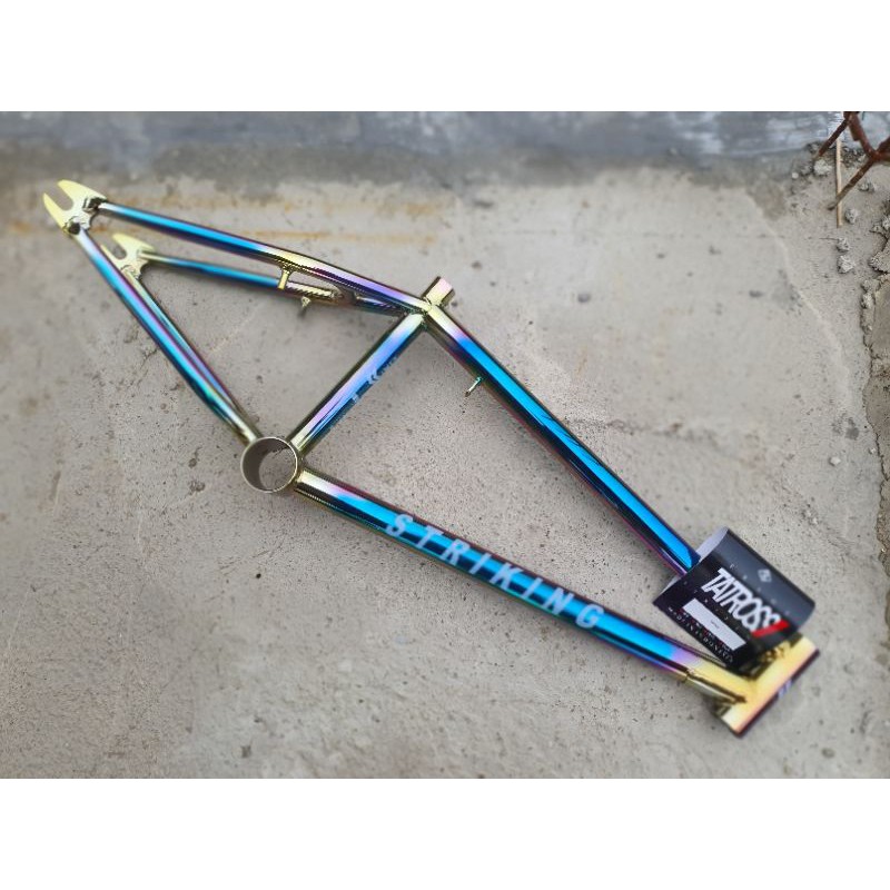 frame tatross oilslick bmx 20