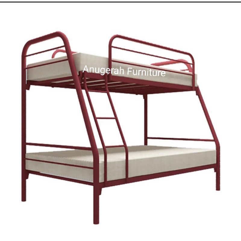 Ranjang besi susun 120/90