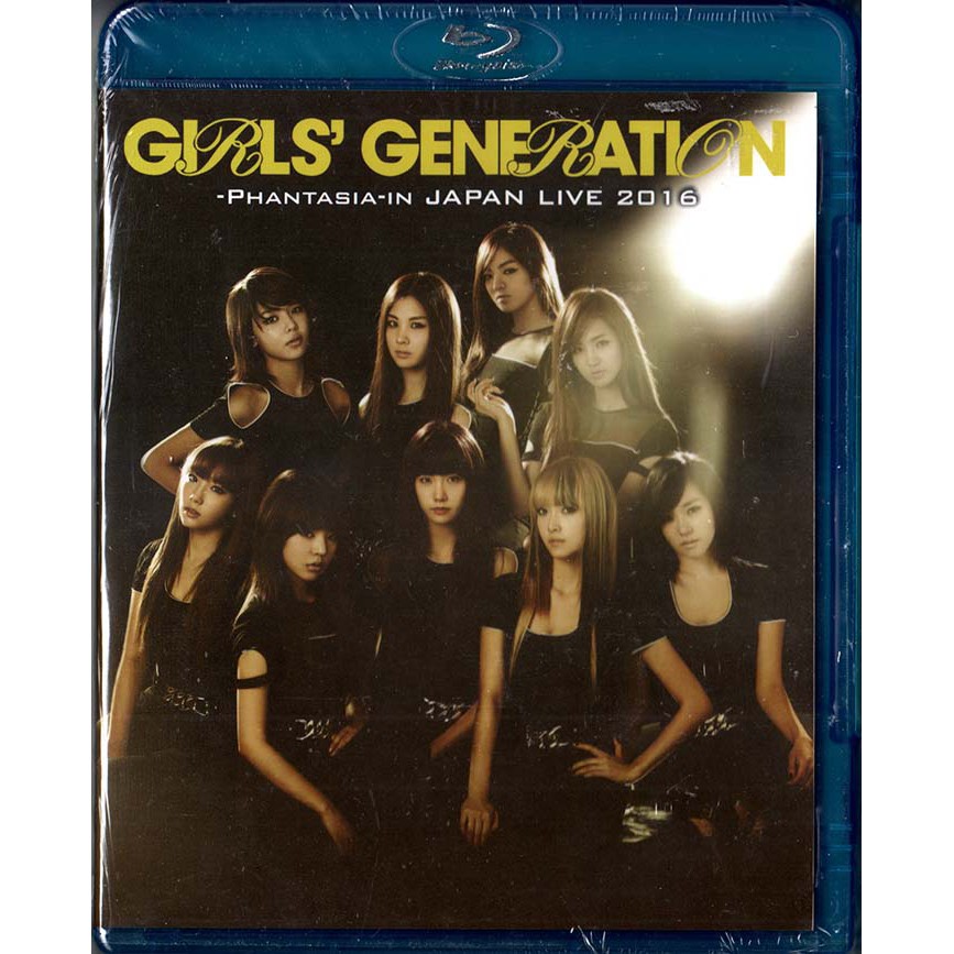 BLURAY GIRLS GENERATION - PHANTASIA IN JAPAN LIVE 2016 (ORIGINAL)