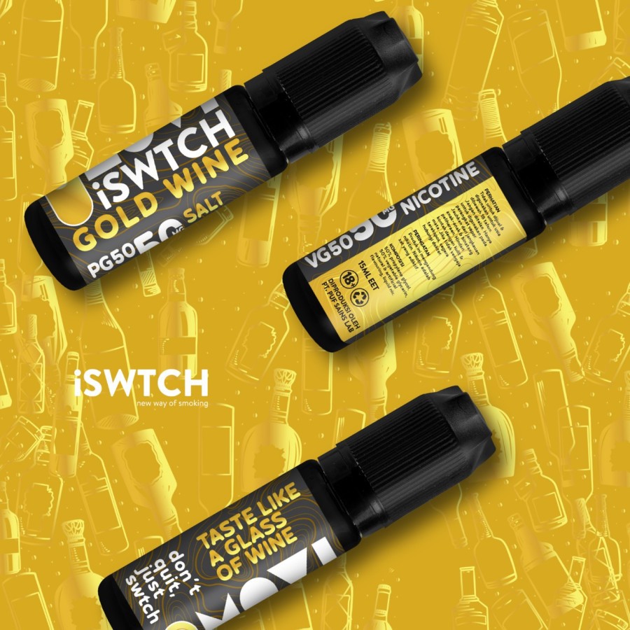 ISWTCH SALT SERIES SALTNIC 15ML 30MG BY MOVI