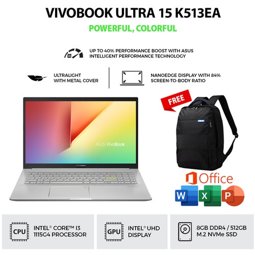 ASUS K513EA IPS352 CORE i3 1115G4