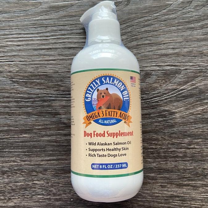 Grizzly - SALMON OIL - Dog Supplement - 8 Oz / 237 ml