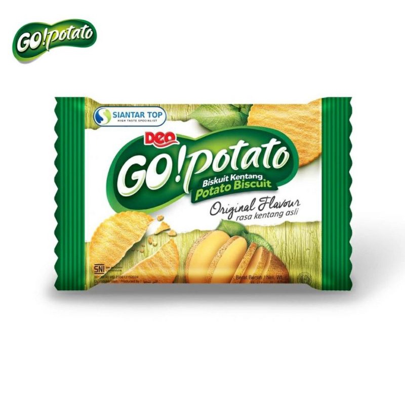 

BISKUIT KENTANG Go Potato Sachet 10gr MURAH