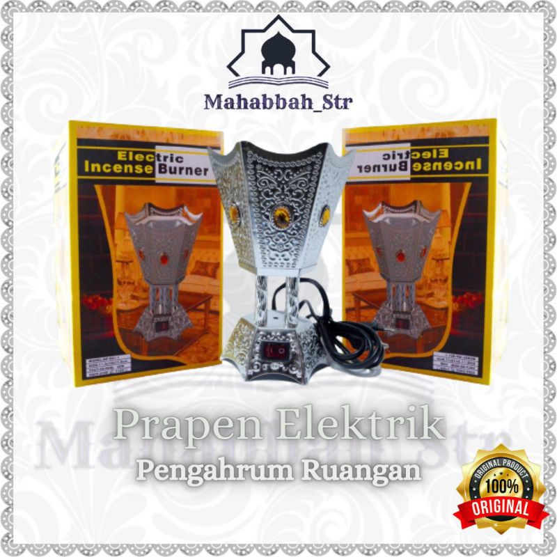 Tempat Buhur Elektrik Mabhara Prapen Alat Pembakaran Buhur