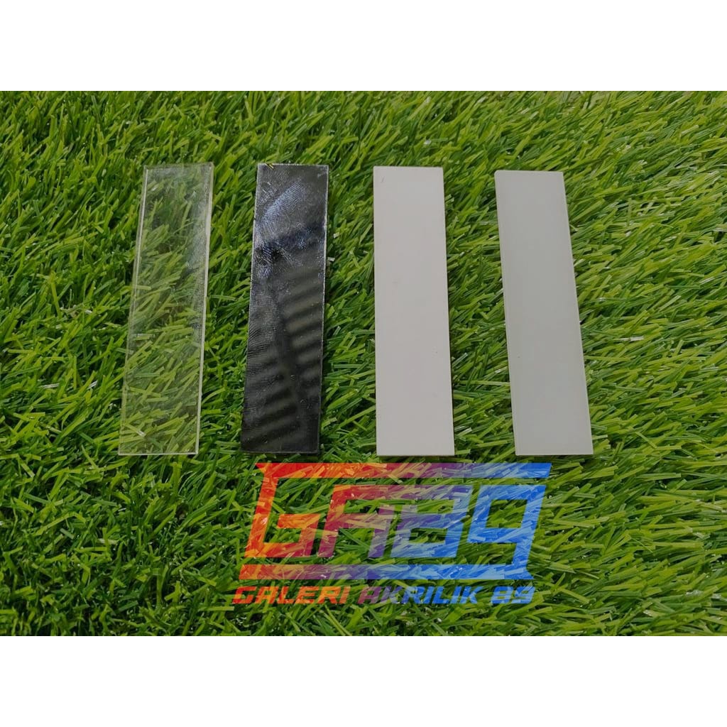 

NAME TAG ACRYLIC BAHAN PAPAN NAMA DADA AKRILIK POLOS 8x2cm isi 10 pcs