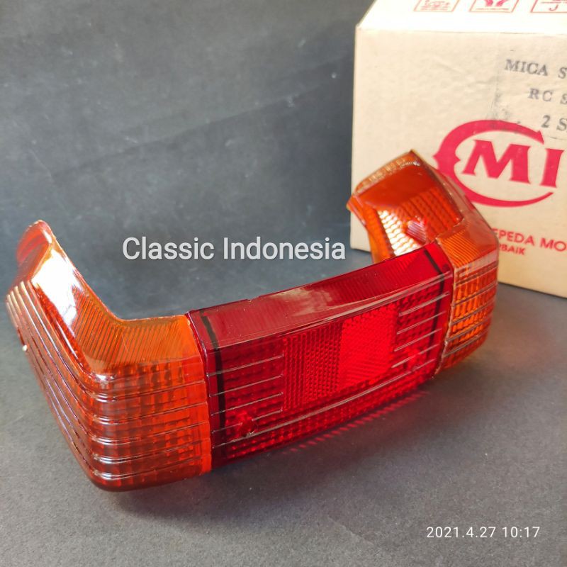 Mika stoplamp Rc80 Rc100 set mika lampu belakang RC+sen