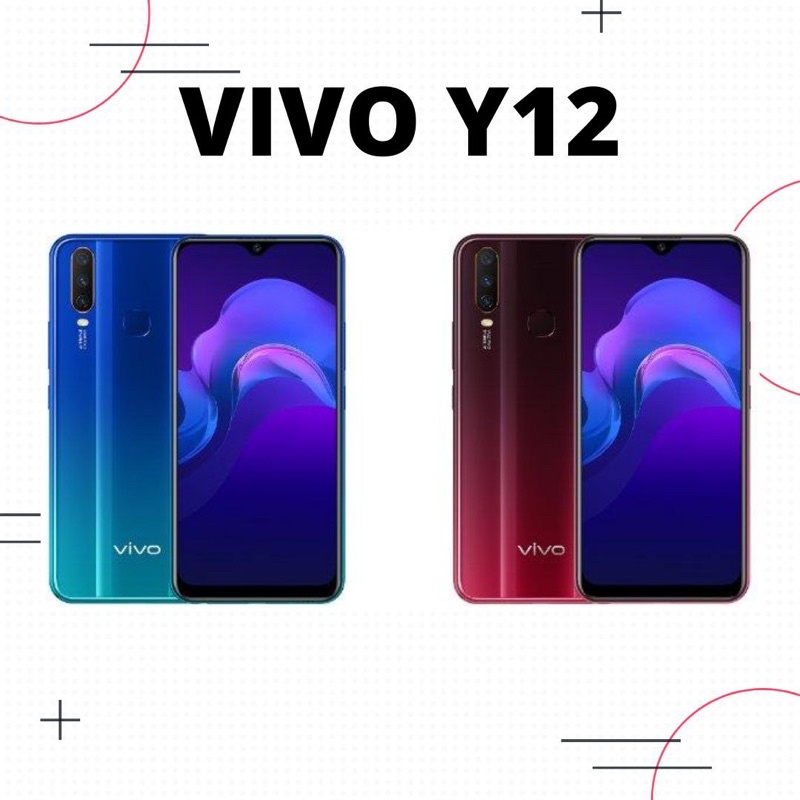 VIVO Y12 RAM 3 ROM 32 SECOND ORIGINAL RESMI BERGARANSI FULLSET