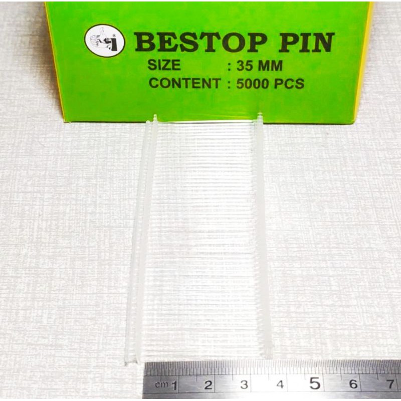 TOP PIN GBL / TAG PIN Isi Ranfil Tag Gun 5000 Pcs 15mm-25mm-35mm