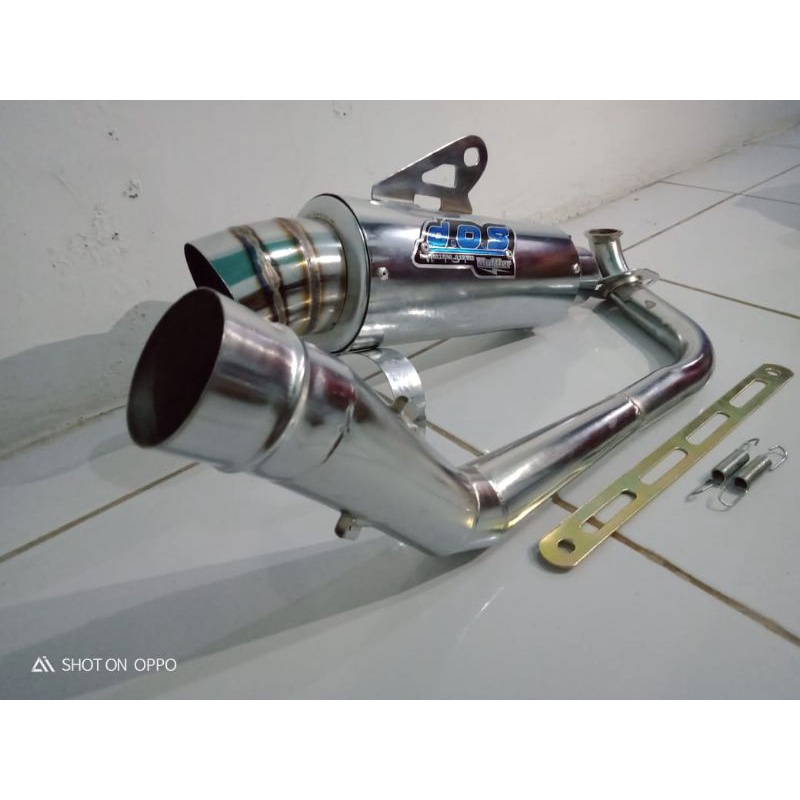 knalpot Racing DOS MUFFLER Honda Beat Scoopy beat fi beat karbu Beat injeksi