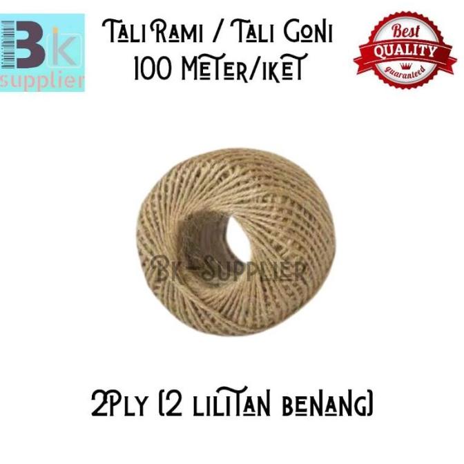 

[BISA COD] Tali Rami Goni 100meter / Tali Goni / Tali Rami / Tali Jute
