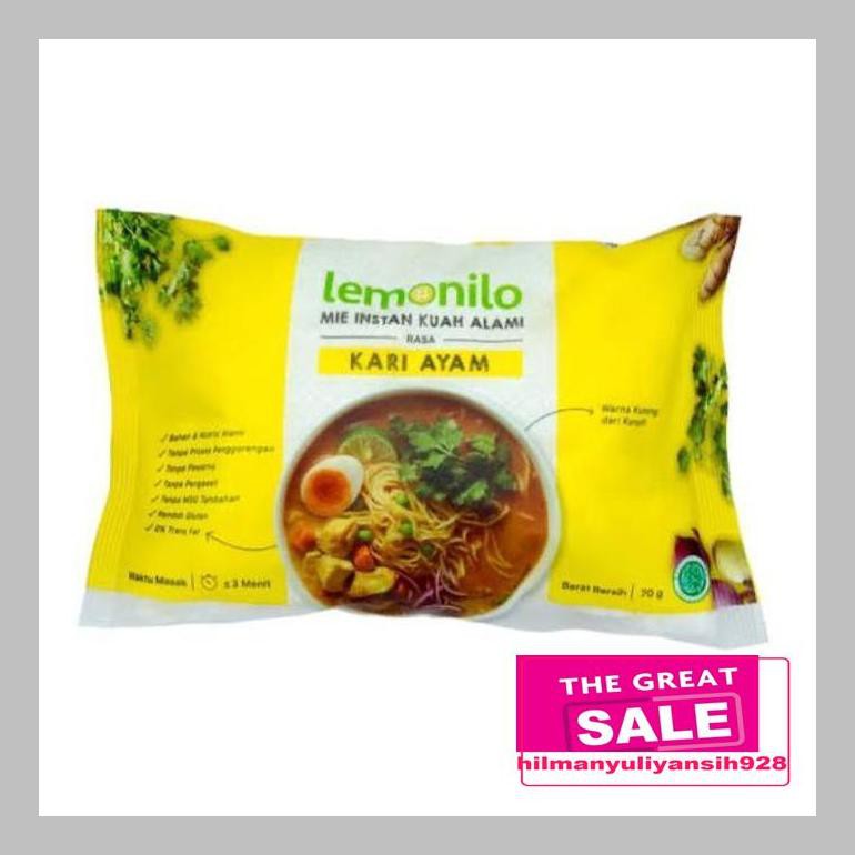 

Ch5Hil1 Lemonilo Mie Instan Kuah Alami Rasa Kari Ayam Hilchq1