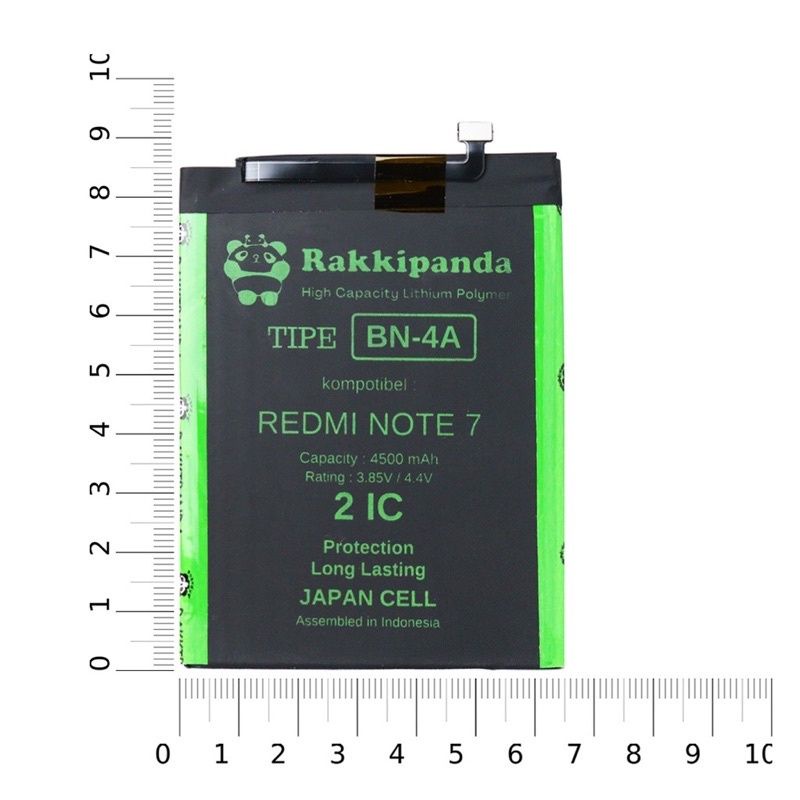 [Rakki-Panda BN-4A]Battery Xiaomi Redmi Note 7/ Note 7 Pro/ BN4A/ BN-4A Double Power Long Lasting