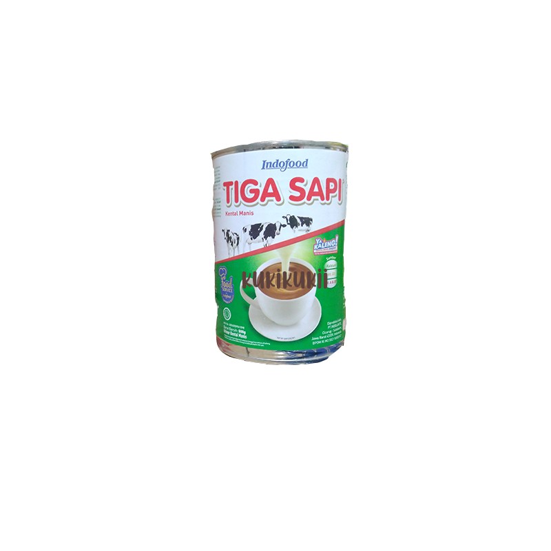 Jual Susu Kental Manis Putih Indofood Tiga Sapi 500gr 500 Gr Kaleng