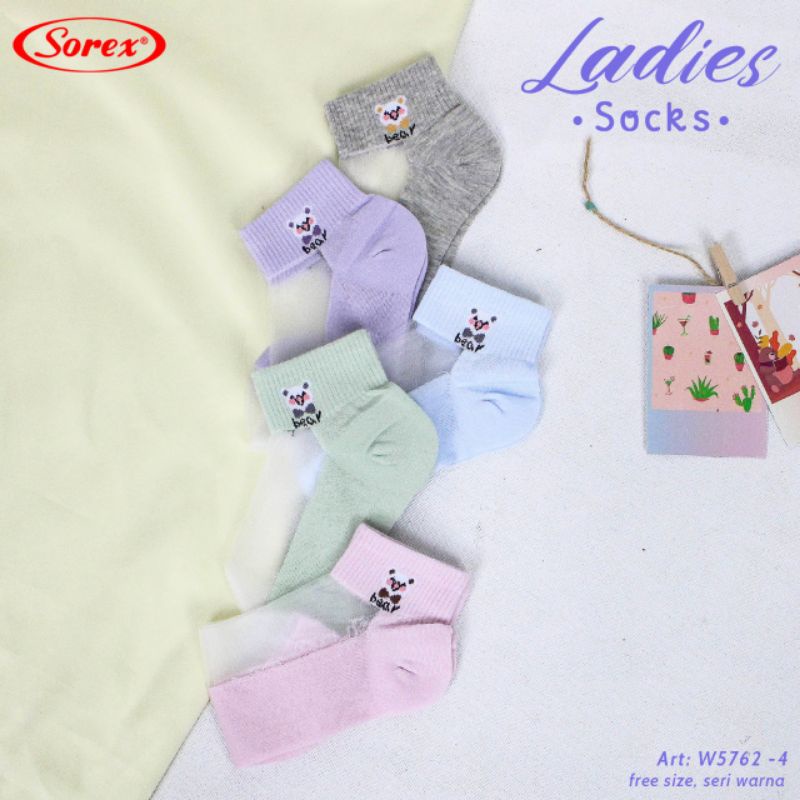 Sorex Ladies Socks W5762  kaos kaki wanita