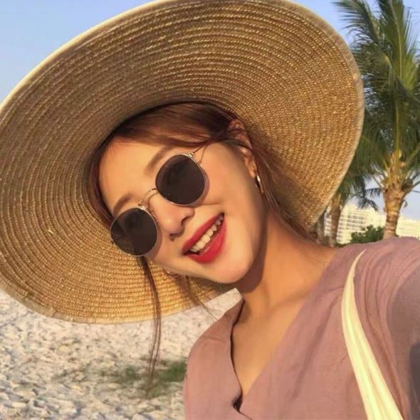 BRI* KC095 Kaca Mata Matahari Sunglasses Fashion Pria Wanita Kacamata Frame Lensa Murah COD-8