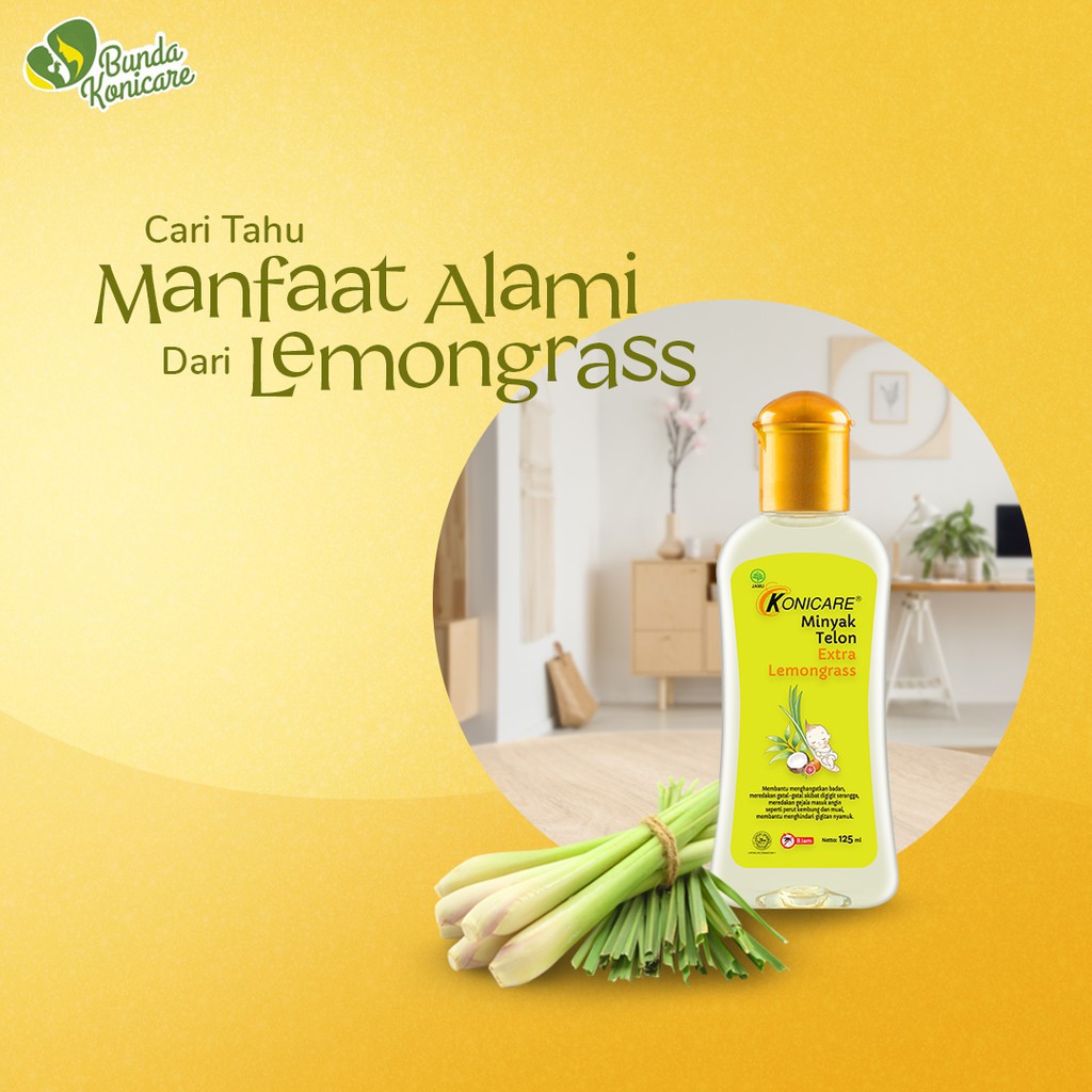 Konicare Minyak Telon Extra Lemongrass