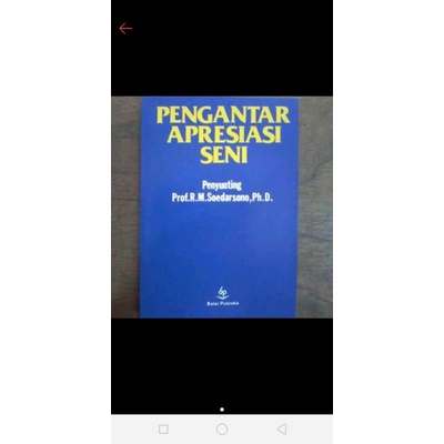 

PENGANTAR APRESIASI SENI