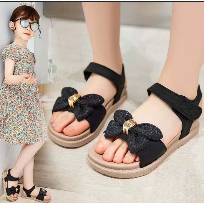 {COD} Sandal Sepatu Anak Perempuan Aluna/Sandal Sepatu Import/Sandal Sepatu Casual mulai Size 26-35