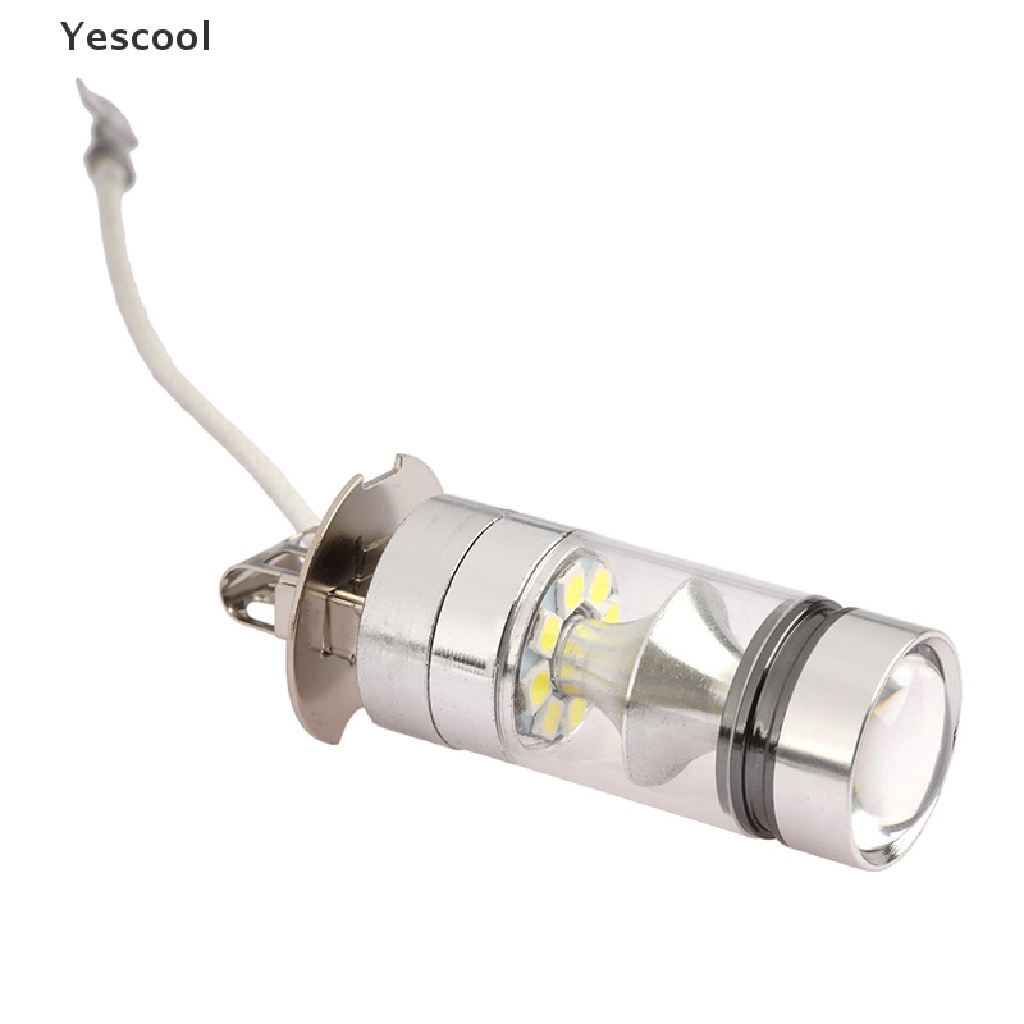 Yescool Lampu Kabut Depan Mobil LED H3 100W 12 / 24V