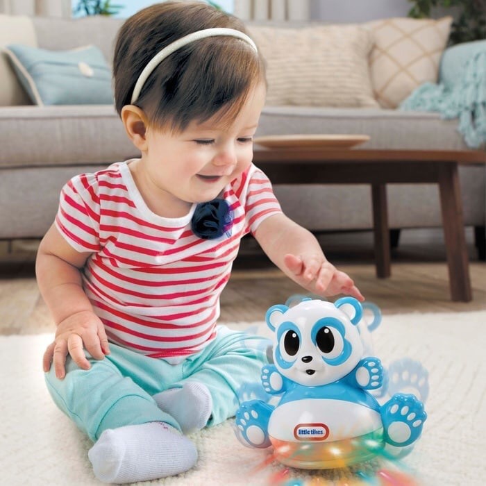 Little Tikes Light and Go Wobblin Lights Panda Mainan Anak Balita