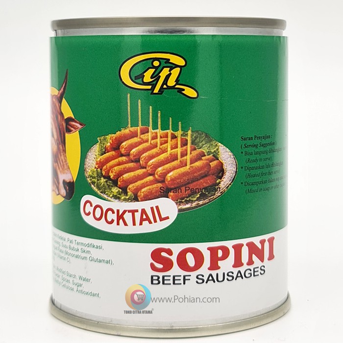 CIP Sopini Cocktail Sosis Daging Sapi 325 gram
