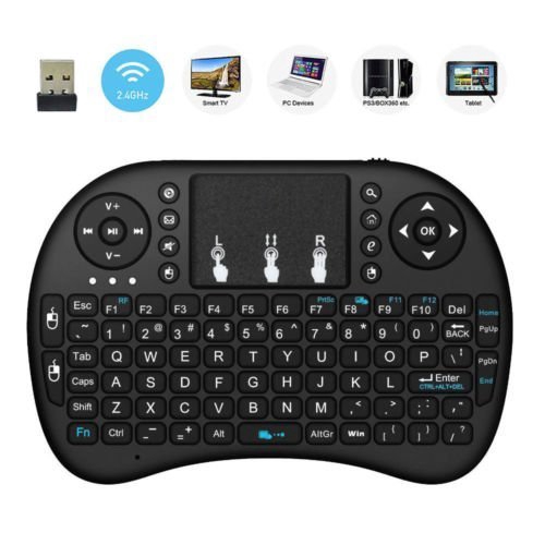 Keyboard i8 Mini Wireless Keyboard Touchpad for KODI Android PC and TV Box MXQ Remote