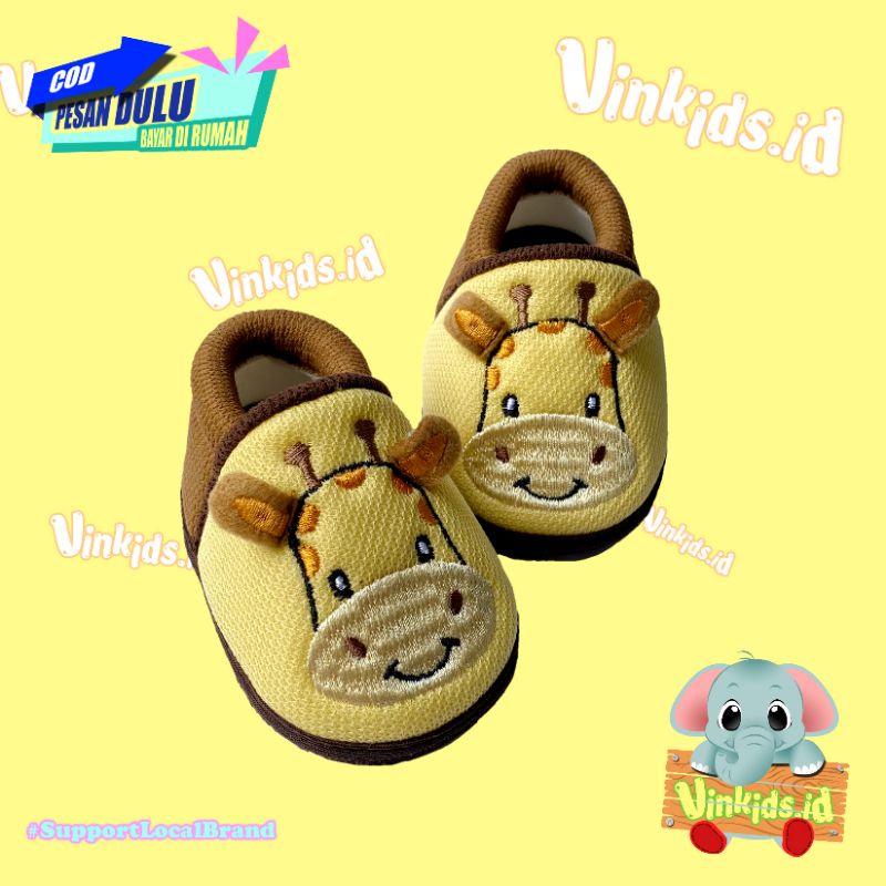 Vinkids Sepatu Bayi Laki Laki 0 12 Bulan / Sepatu Prewalker Bayi / Sepatu Anak Bayi Murah Import