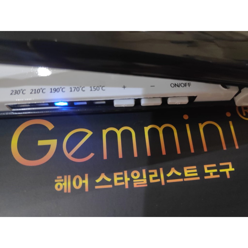 Gemmini Super Panas 921 catokan rambut smoothing 4in1