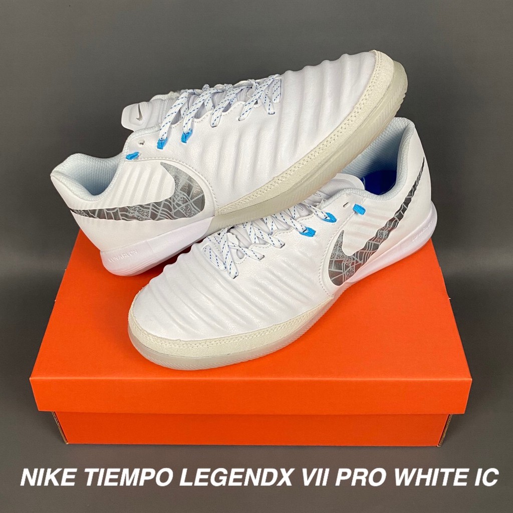 SEPATU FUTSAL NIKE TIEMPO LEGEND VII PRO WHITE IC | Shopee Indonesia