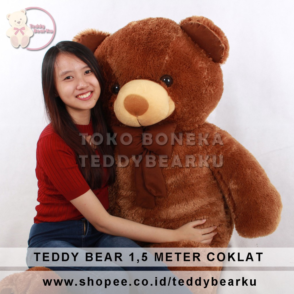 BONEKA TEDDY BEAR (BERUANG) JUMBO 1,5 METER