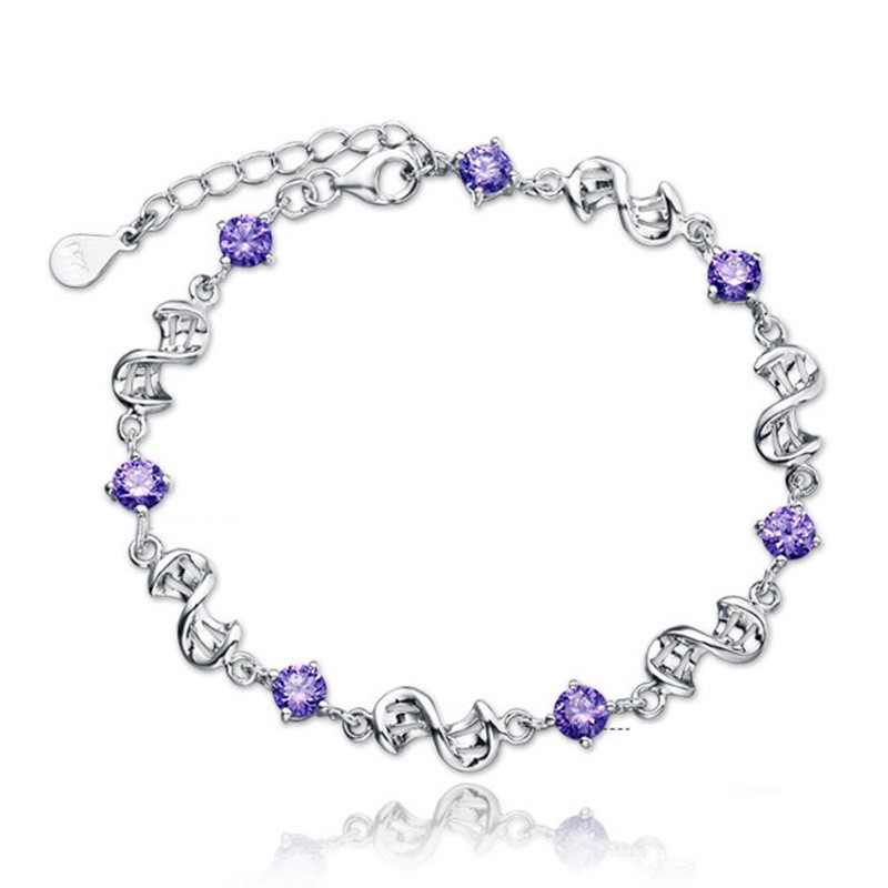 Gelang Perak Asli / Bracelet S925 / Sterling Silver /Wanita Korea Unik bracelet / Charm Gelang pria & Wanita / Gelang Couple / Gelang TitaniumA6-H
