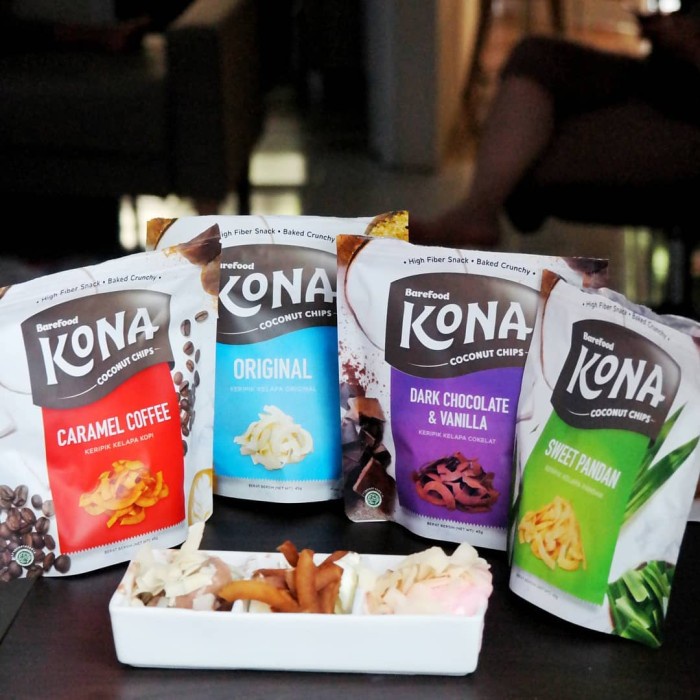 

Keripik Kelapa Coconut Chips KONA Premium