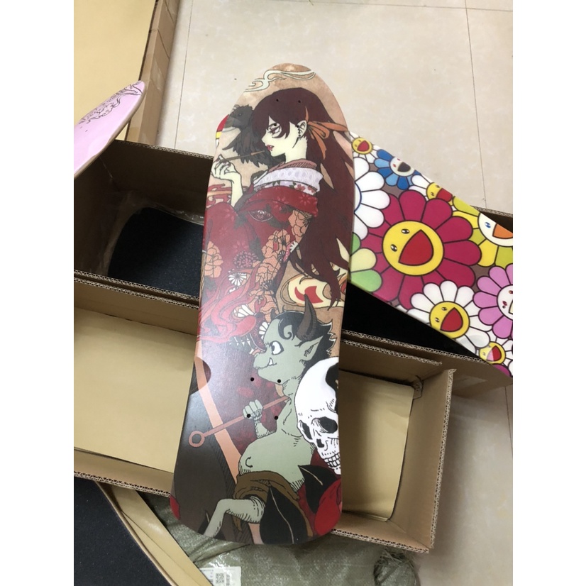 Dek Skateboard 8 Lapis Ukuran 83x26cm