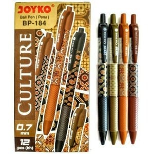 

Pulpen Joyko Culture Batik BP-184 HITAM ( Per lusin )
