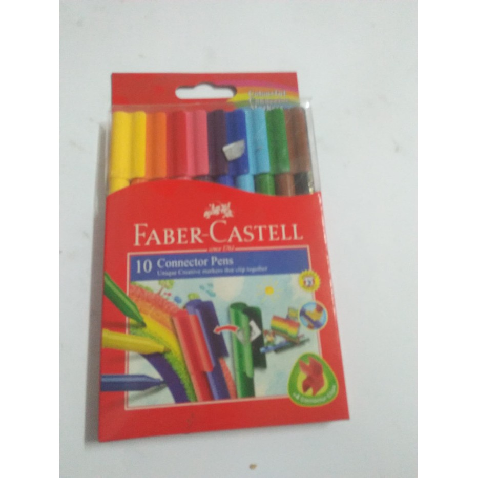 

CONECTOR PEN 10 WARNA (KELIR AIR) FABER CASTLE ONE DAY DELIVERY/ATKProject
