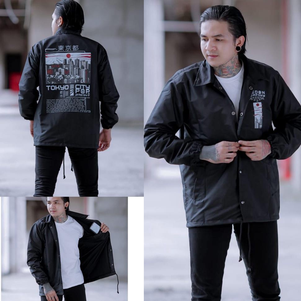 F⚡ASH Baru Jaket Coach Erigo // Jaket Pria Coach // Sweater jacket bandung // Jaket Erigo Apparell C
