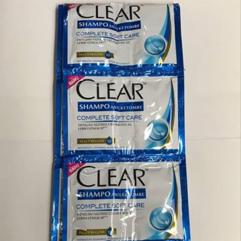 SHAMPO CLEAR RENCENG / CLEAR BOTOL 70 ML
