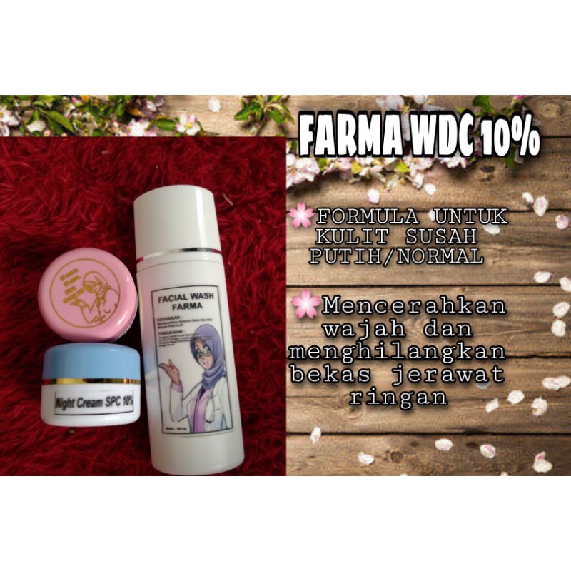 FARMA WDC 10% SABLON GOLD|| FARMA LABEL DOKTER ORIGINAL BISA COD