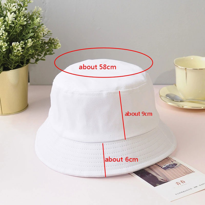 Topi Bucket Pria / Wanita Bahan Breathable Untuk Musim Panas